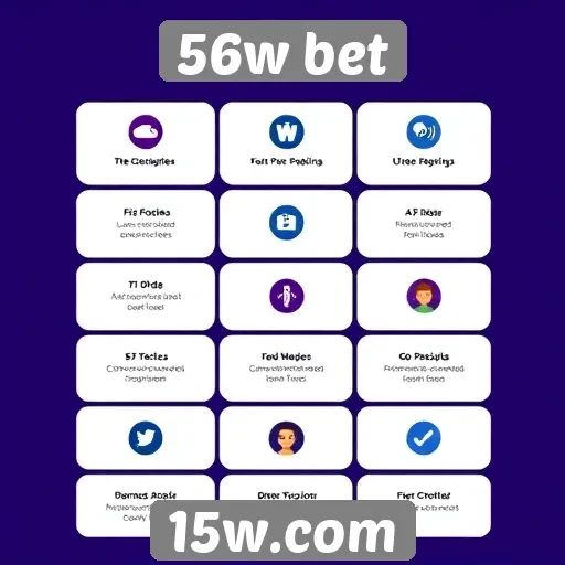 Características principais do site 56w bet