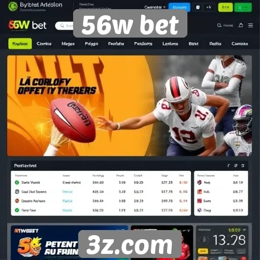 Avaliação das funcionalidades do site 56w bet